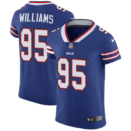 Nike Bills #95 Kyle Williams Royal Blue Team Color Men's Stitched NFL Vapor Untouchable Elite Jersey - Click Image to Close